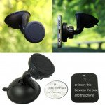 Wholesale Universal Magnetic Quick Snap Windshield and Dashboard Car Mount Holder GreenBox (Black)